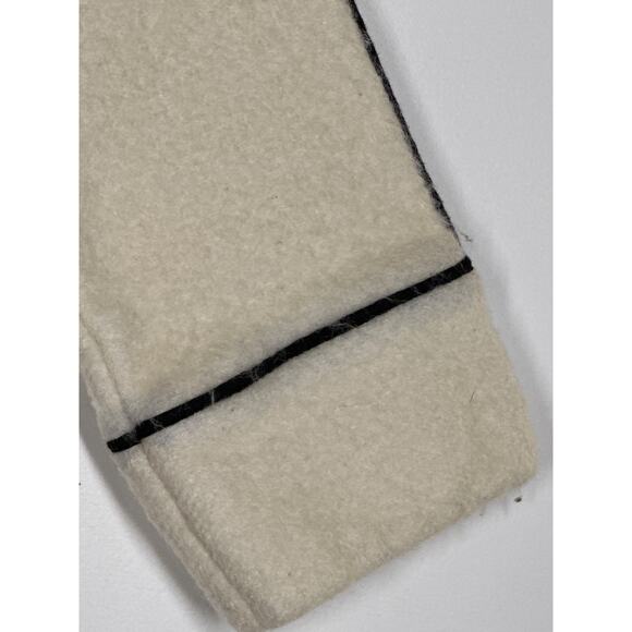 Modern Citizen Madison Coat Contrast Trim Full-Zip Teddy Jacket Cream XS - Picture 6 of 11